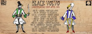 black volvo tour